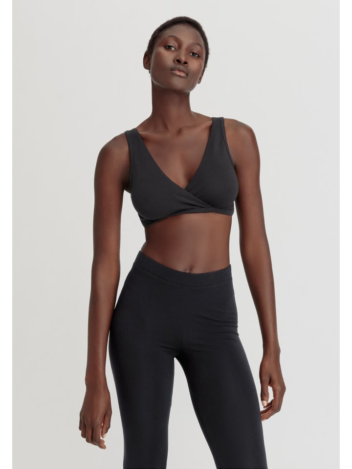 Hessnatur Soft-Bustier in schwarz günstig kaufen