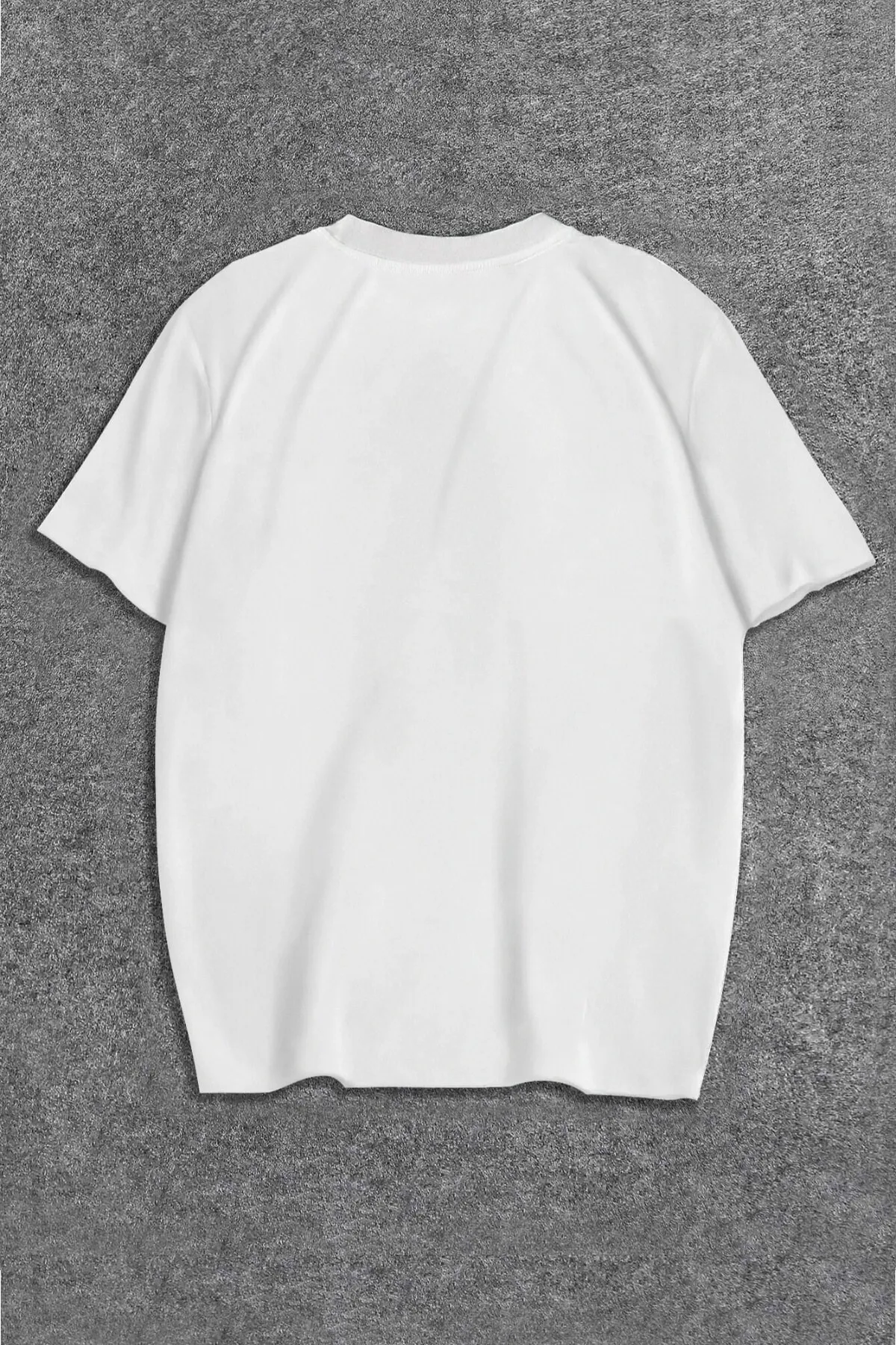 MODAGEN  Weißes Unisex-T-Shirt mit Aufdruck „Hand-Handed Dollars“ in Übergröße