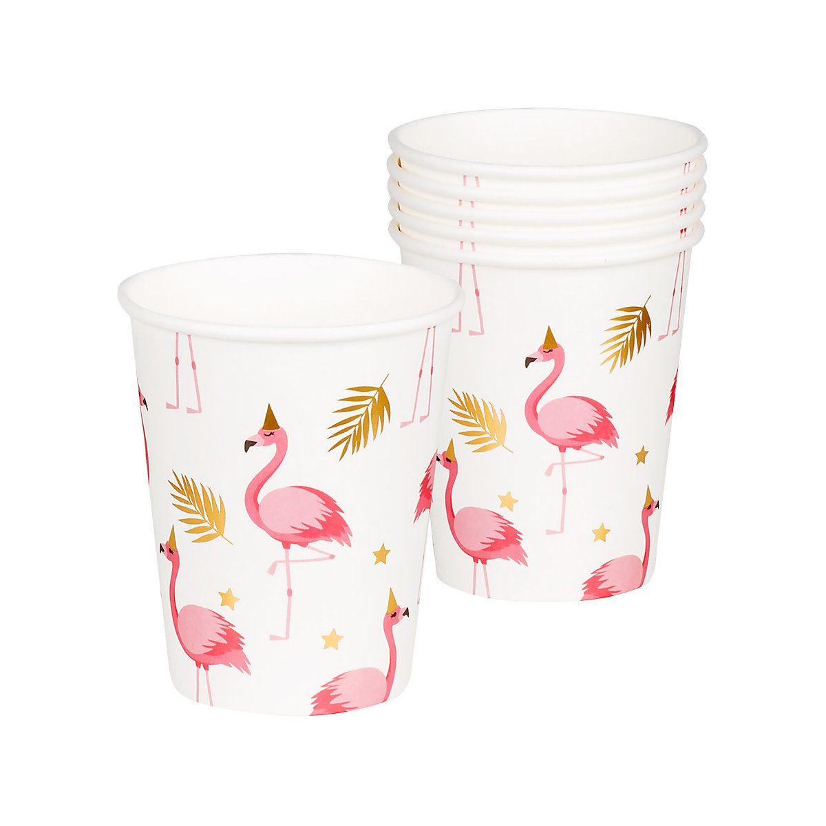 Becher Flamingo (25 cl), 6 Stück