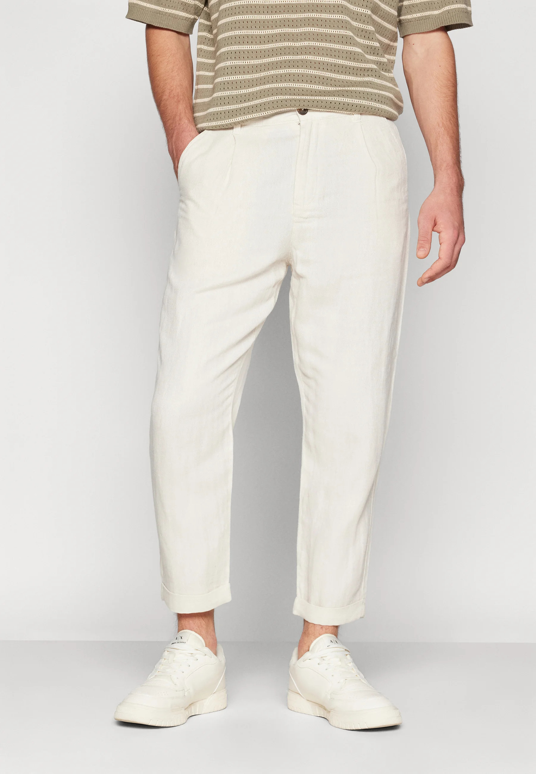 Selected Homme SLH180-RELAXED CROP RON PANT - Pantalones