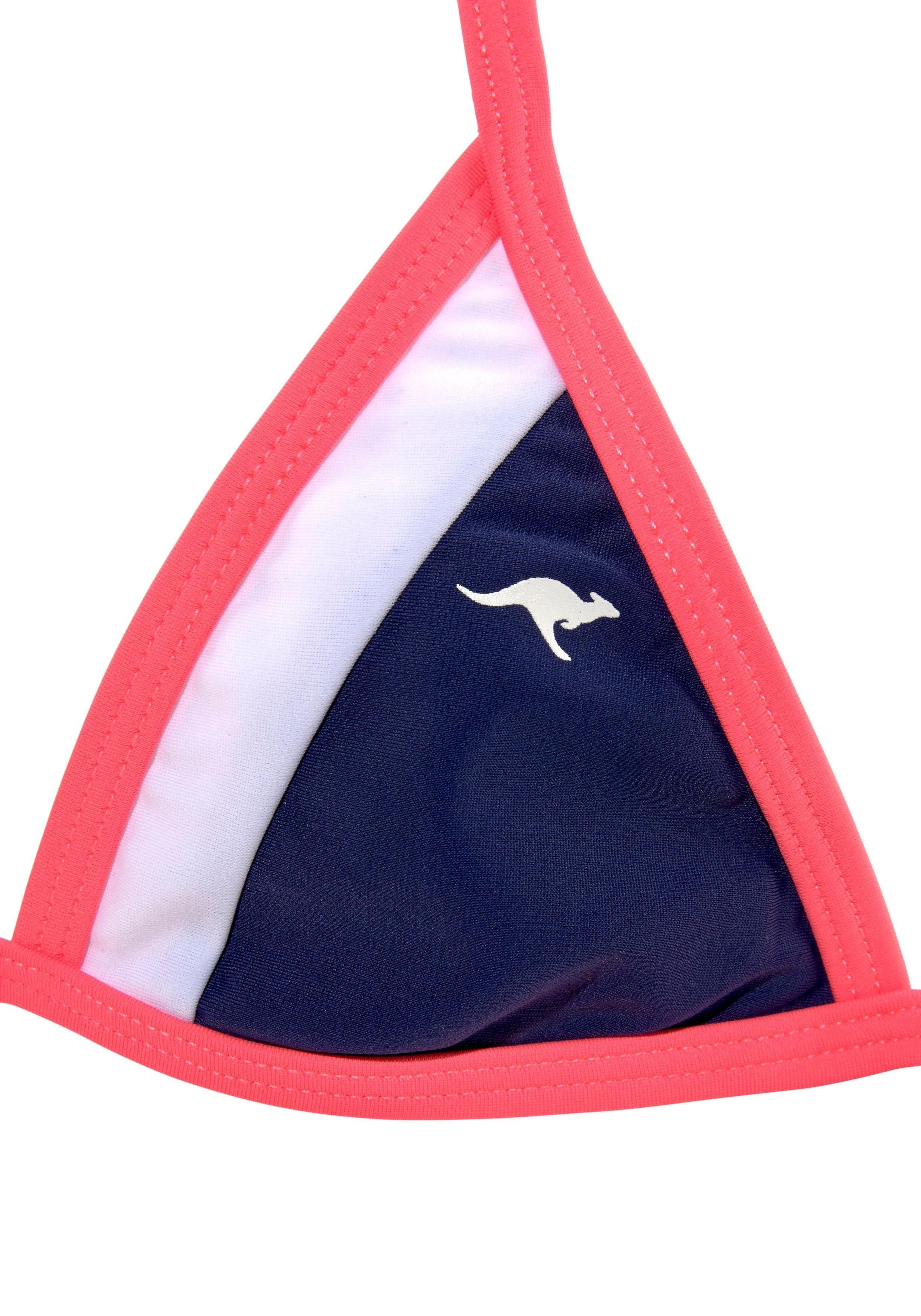 KangaROOS Triangel-Bikini Energy Kids im coolen Colorblocking-Design