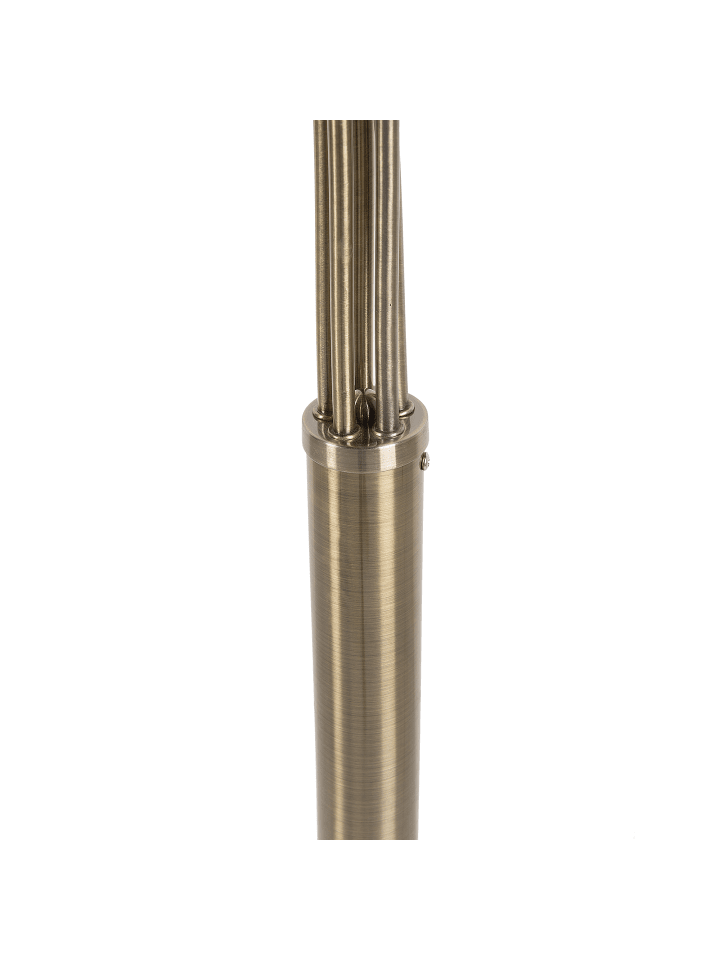 Beliani Stehleuchten FLINDERS in Gold - (W) 100 x (H) 212 x (L) 100 cm günstig kaufen onesize