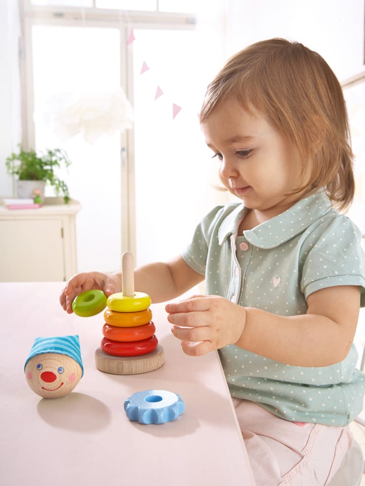 Haba Steckspielzeug Steckspiel Kasper in mehrfarbig günstig kaufen onesize