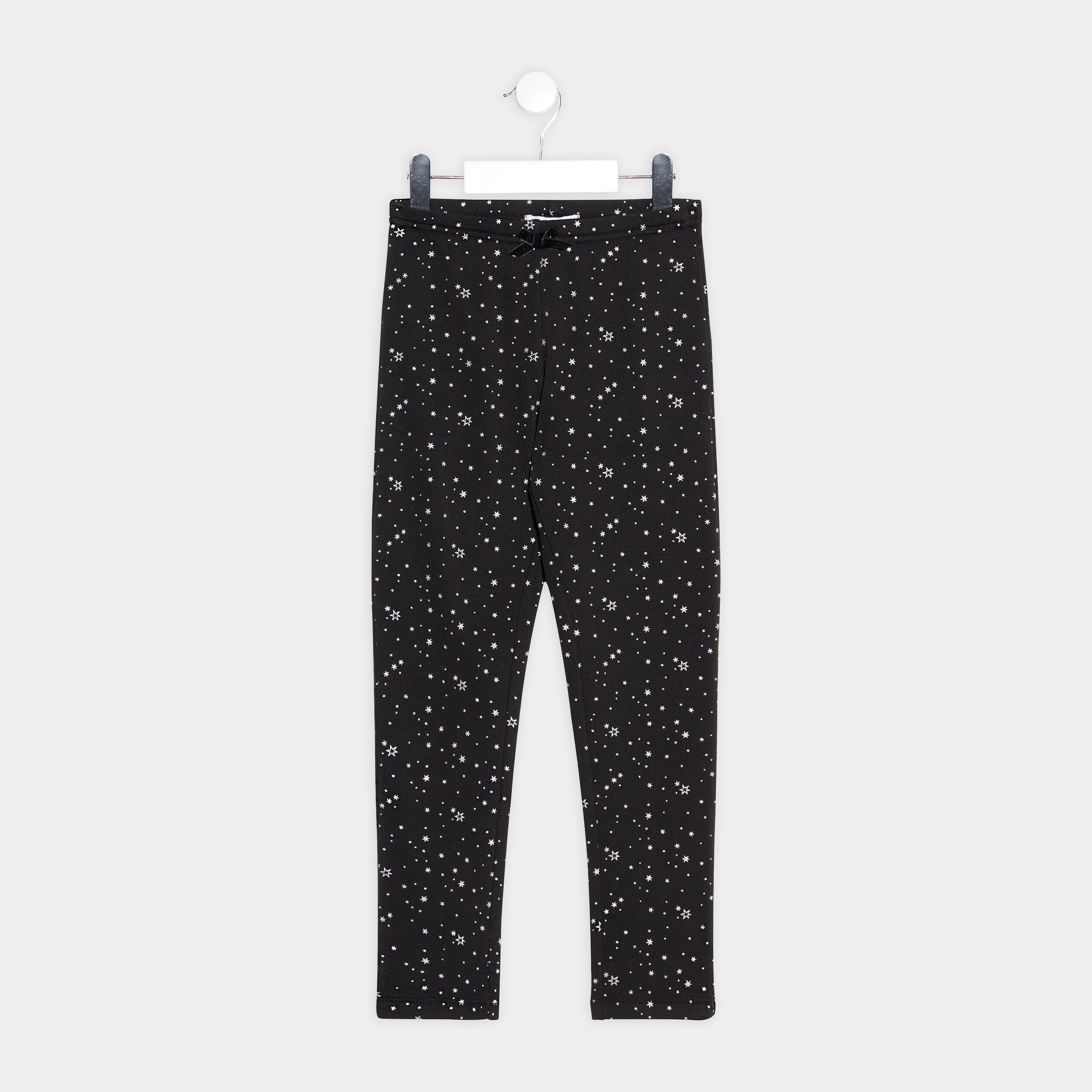 Legging doublé noir fille | La Halle