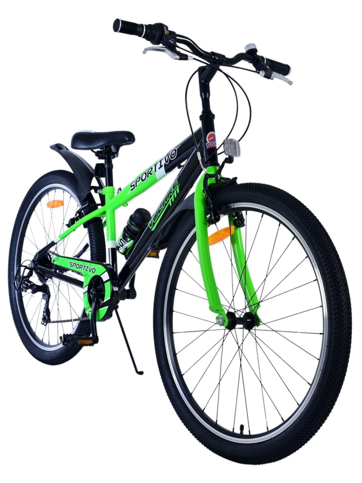 Volare Kinderfahrrad Sportivo Fahrrad für Jungen 26 Zoll Kinderrad in Grün 9 Jahre günstig kaufen onesize