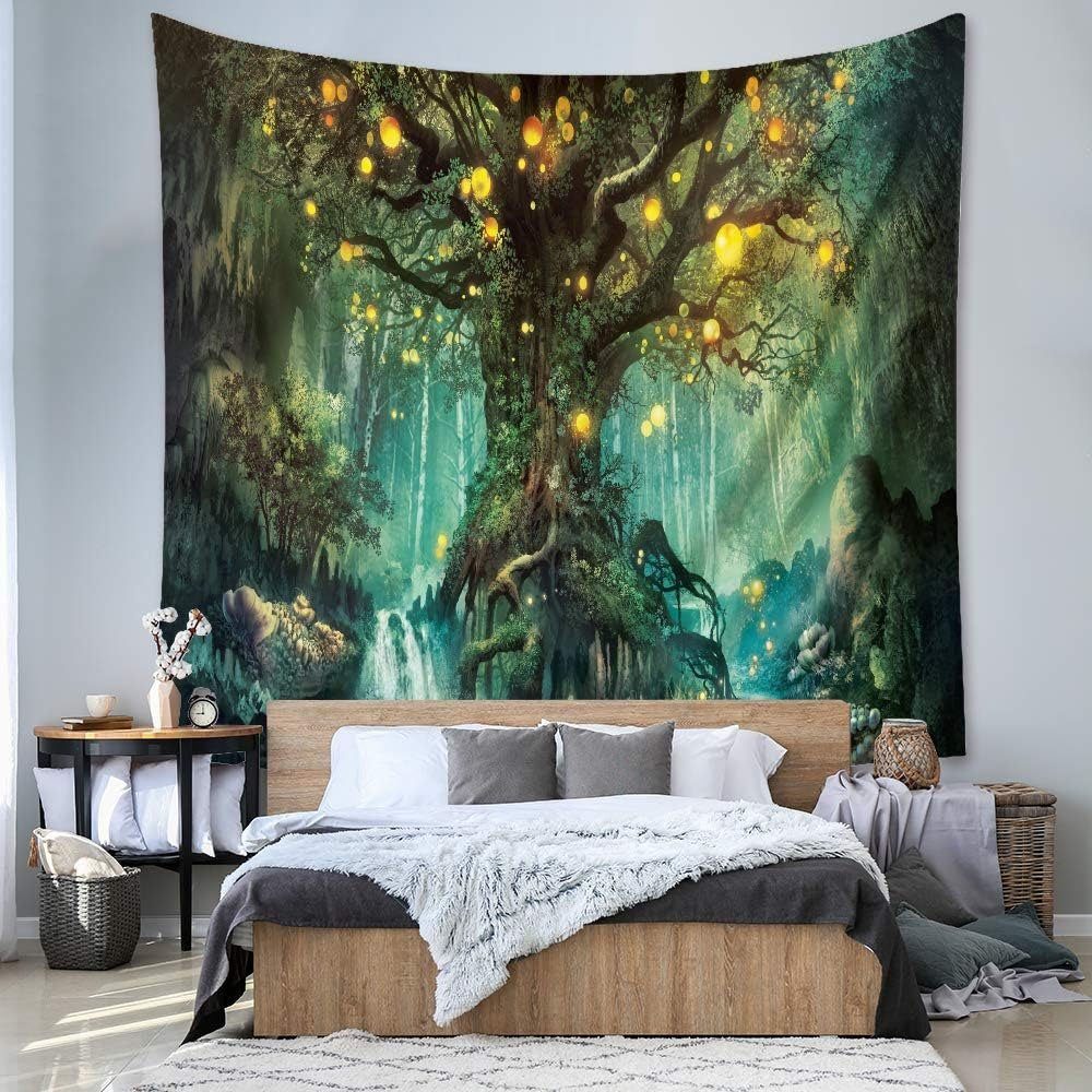 Wandteppich Wandteppich, Wandbehang Wandtuch, Sarfly, Wanddeko für Schlafzimmer Wohnzimmer Wohnheim