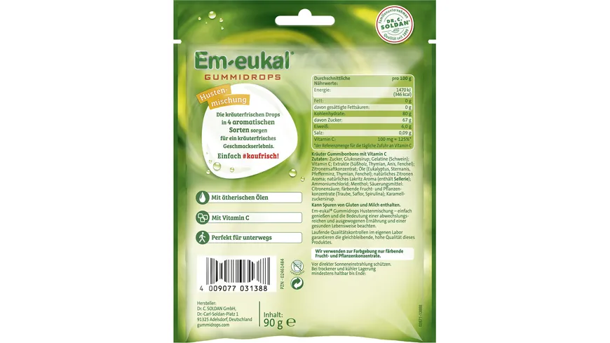 Em-eukal Hustenmischung zuckerhaltig 90 g