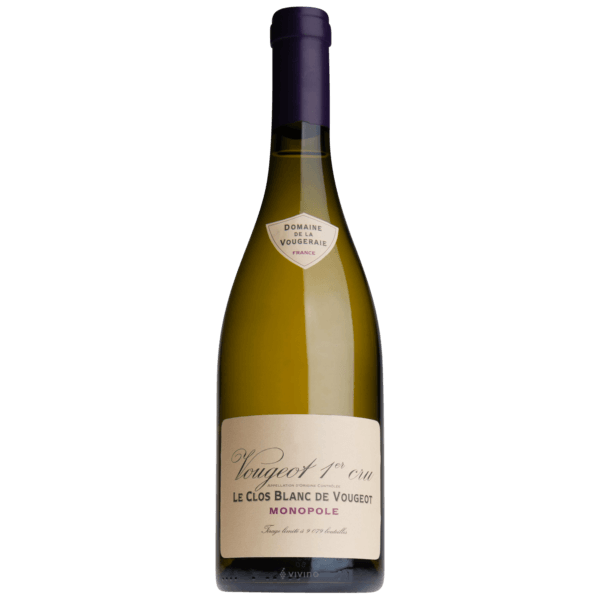 Domaine de la VougeraieVougeot  1er Cru 'Le Clos Blanc de Vougeot' (Monopole) 2020