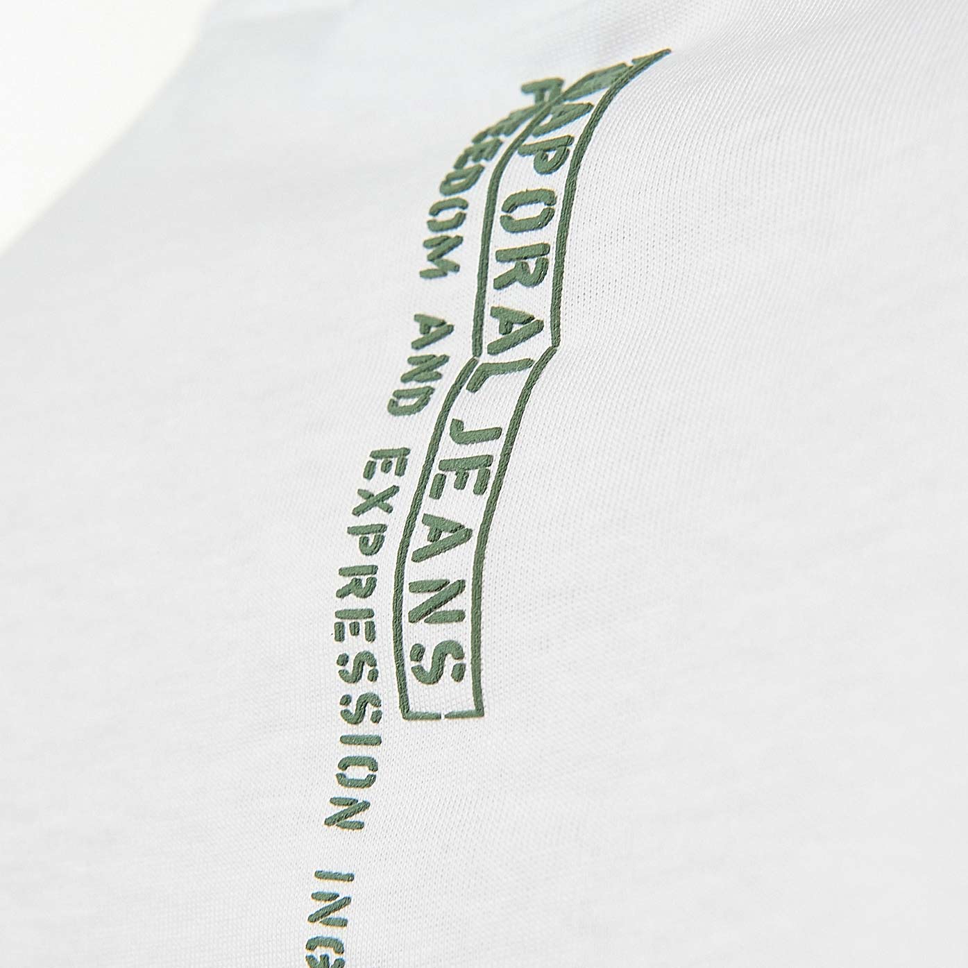 MAORI  T-shirt blanc Homme en 100% coton bio