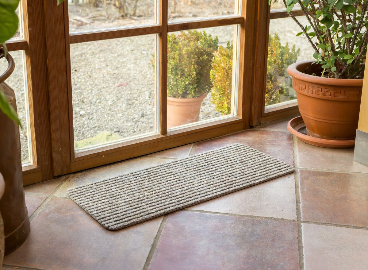Türmatte Rip Line M beige 25x60