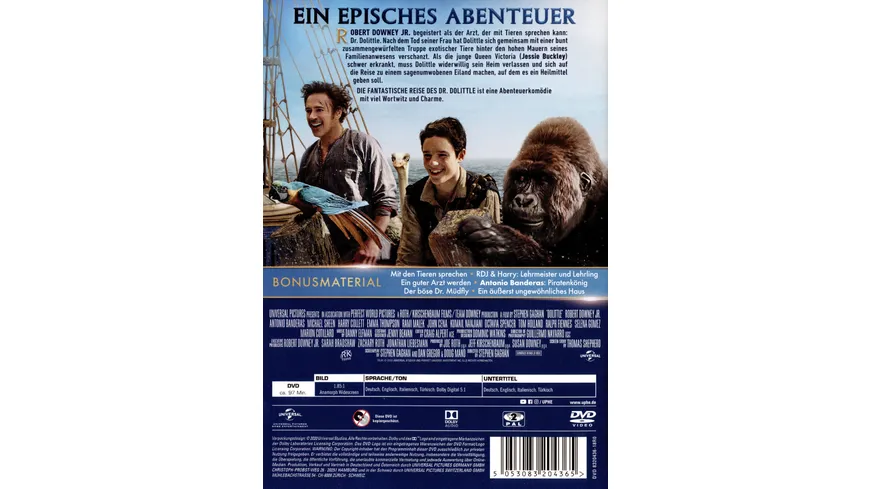 Die fantastische Reise des Dr. Dolittle