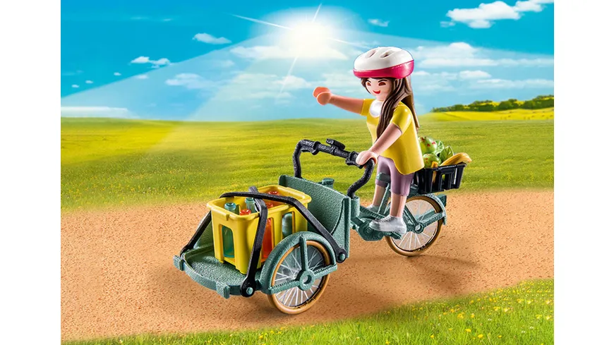 PLAYMOBIL 71306 - Country - Lastenfahrrad