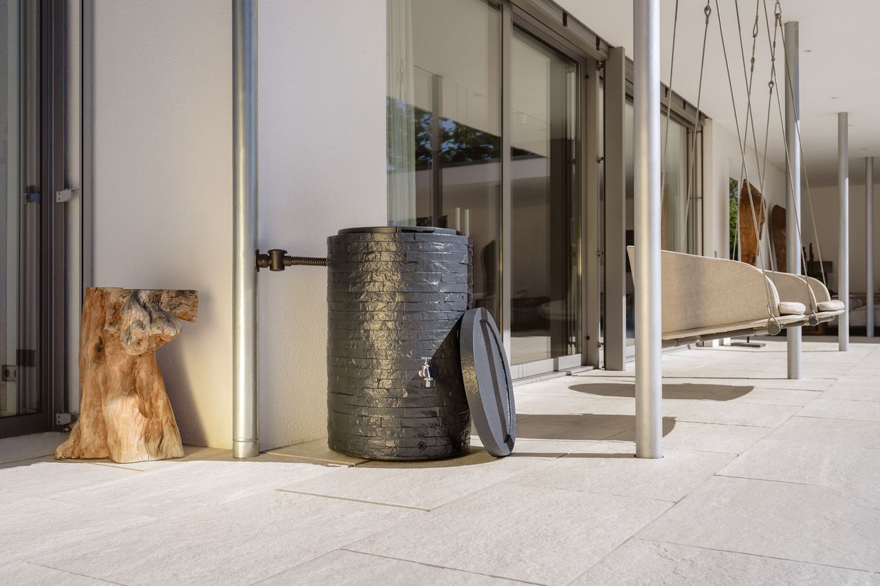 Garantia MURO Regenspeicher 420 Liter graphite grey