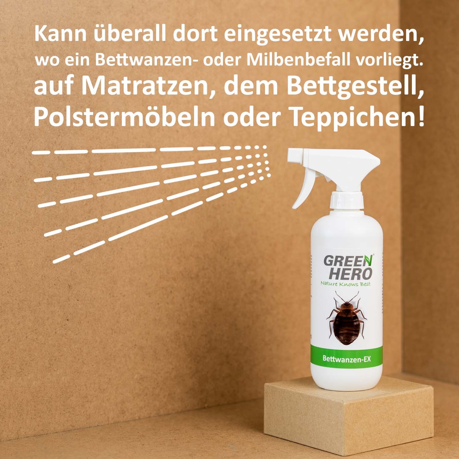 Greenhero Zubehör Greenhero Bettwanzen-Ex Spray