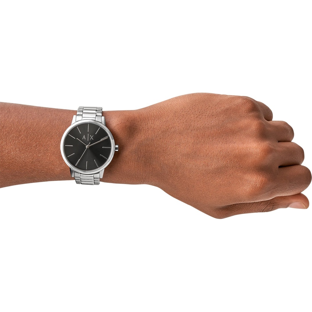 Armani Exchange Montre pour hommes Acier inoxydable Montre