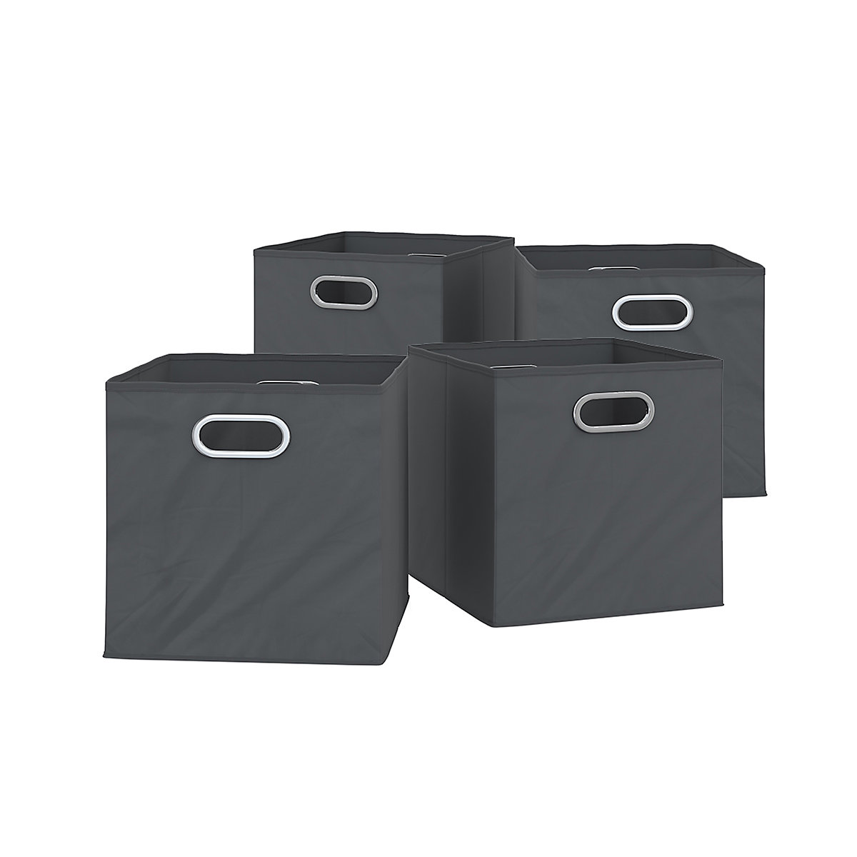 Faltbox 4er Set Anthrazit