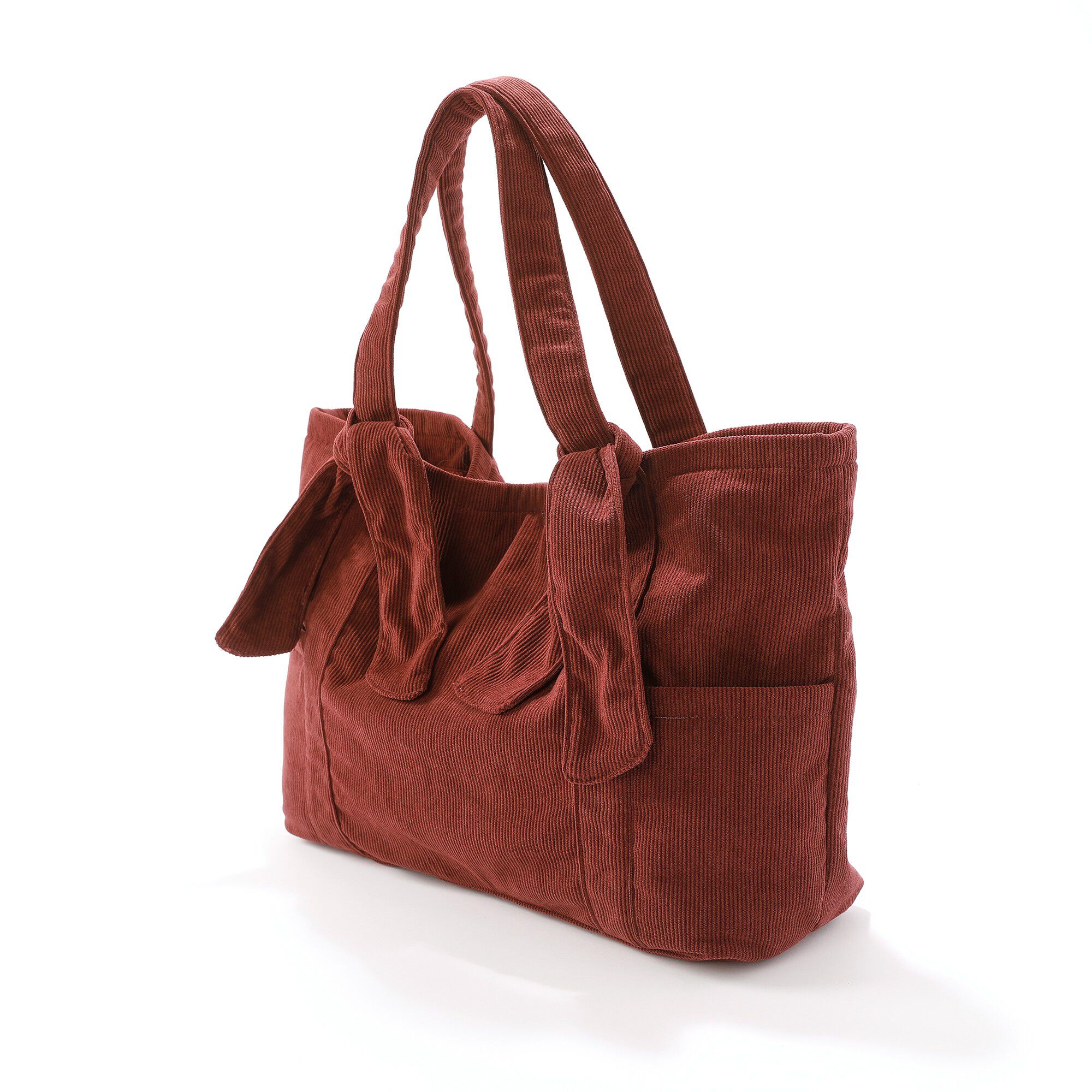 Sac cabas en velours