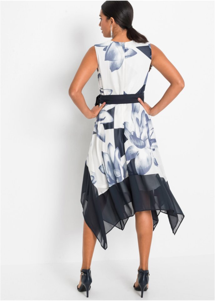 Kleid mit Blüten-Druck