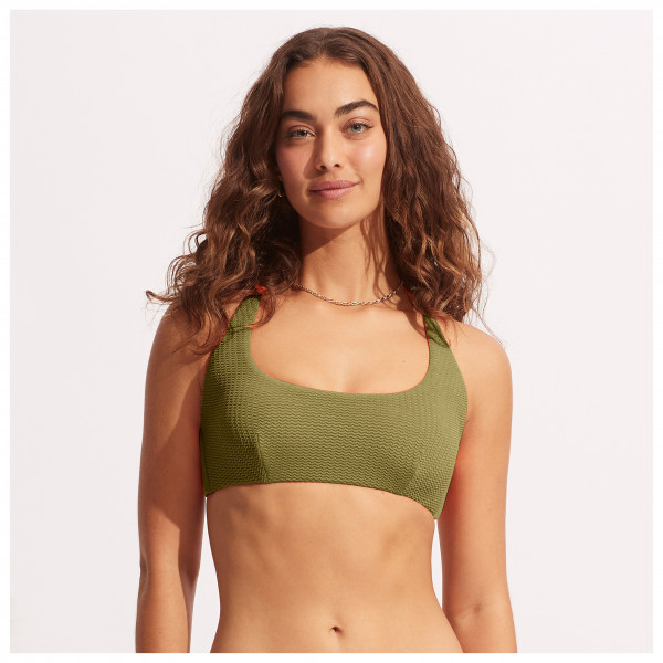 Seafolly - Women's Sea Dive Scoop Neck Halter - Bikini-Top