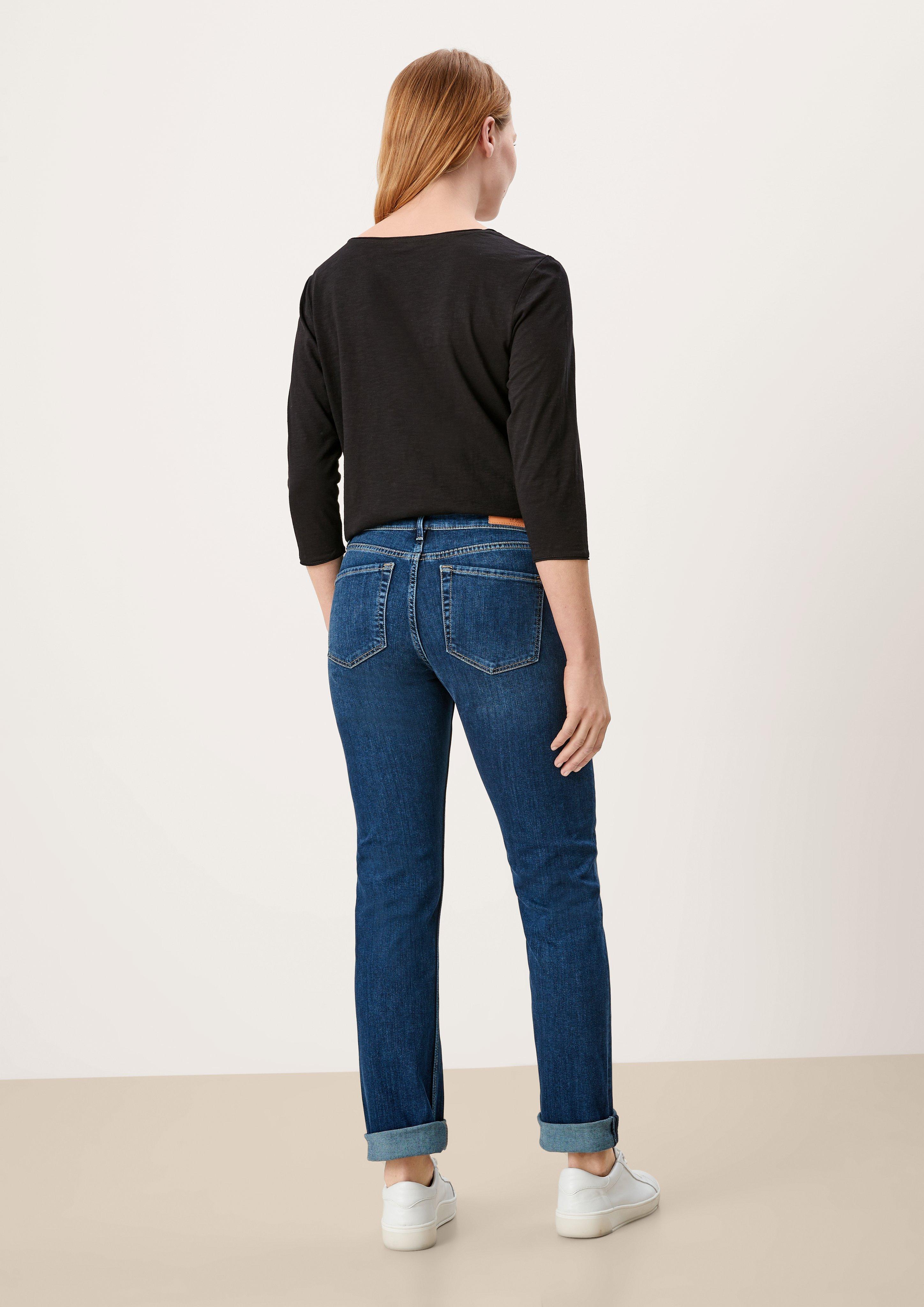 Jeans Karolin / Regular Fit / Mid Rise / Straight Leg   04.899.71.6676-56Z6