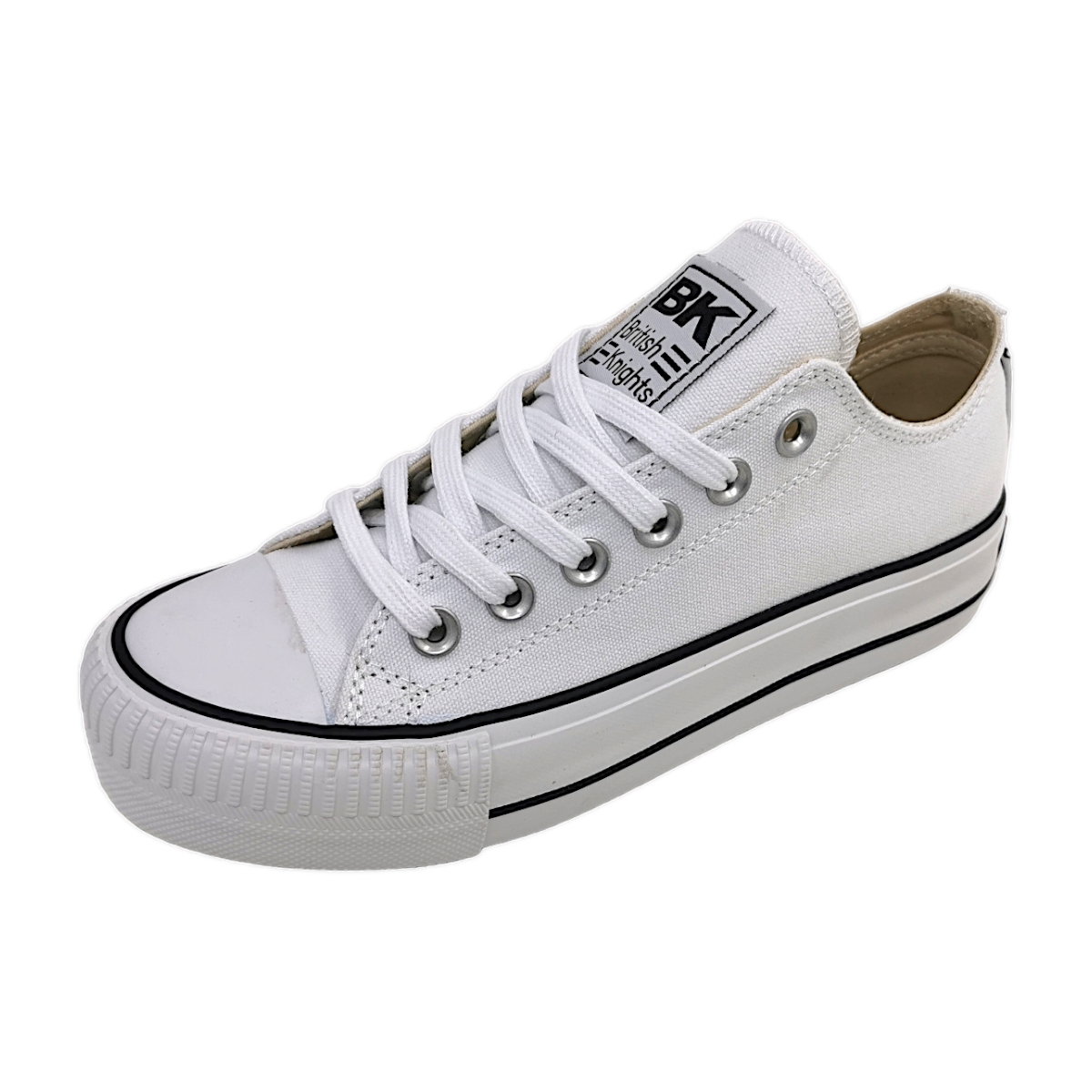 British Knights Kaya Low B49-3705-01 Weiß 01 white/Black