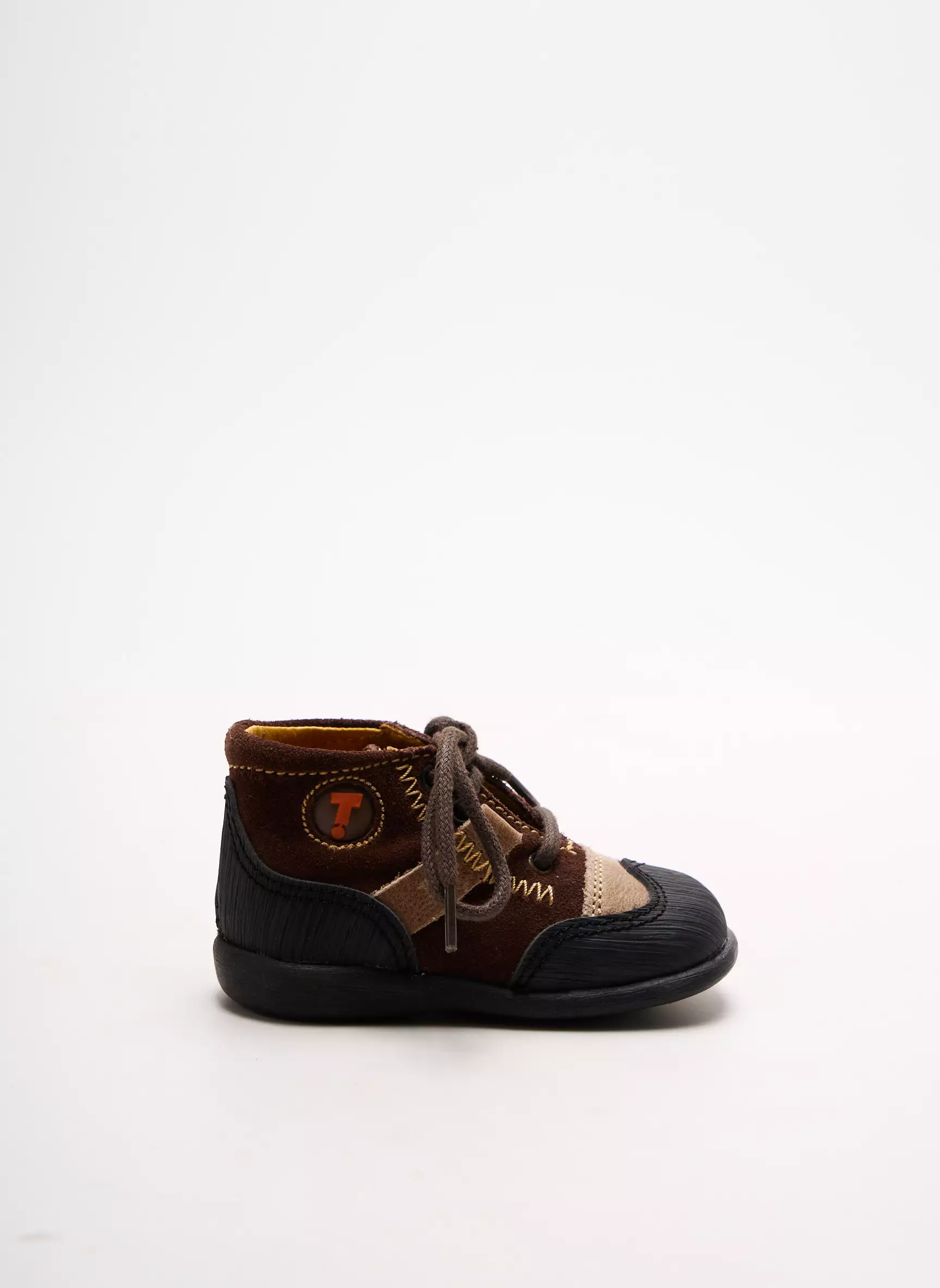 Tekilou Bottillons Garcon couleur marron
