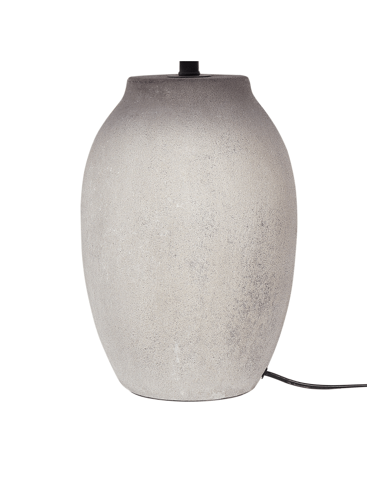 Beliani Tischleuchten GRALIWDO in Grau - (W) 45 x (H) 58 x (L) 45 cm günstig kaufen onesize