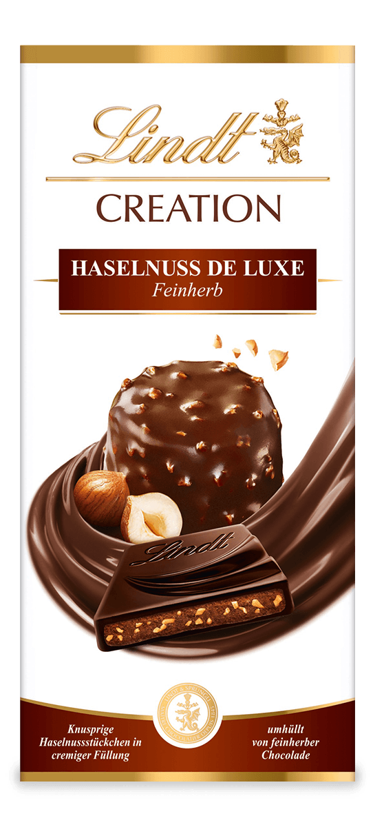 CREATION Haselnuss de Luxe feinherb, 150g