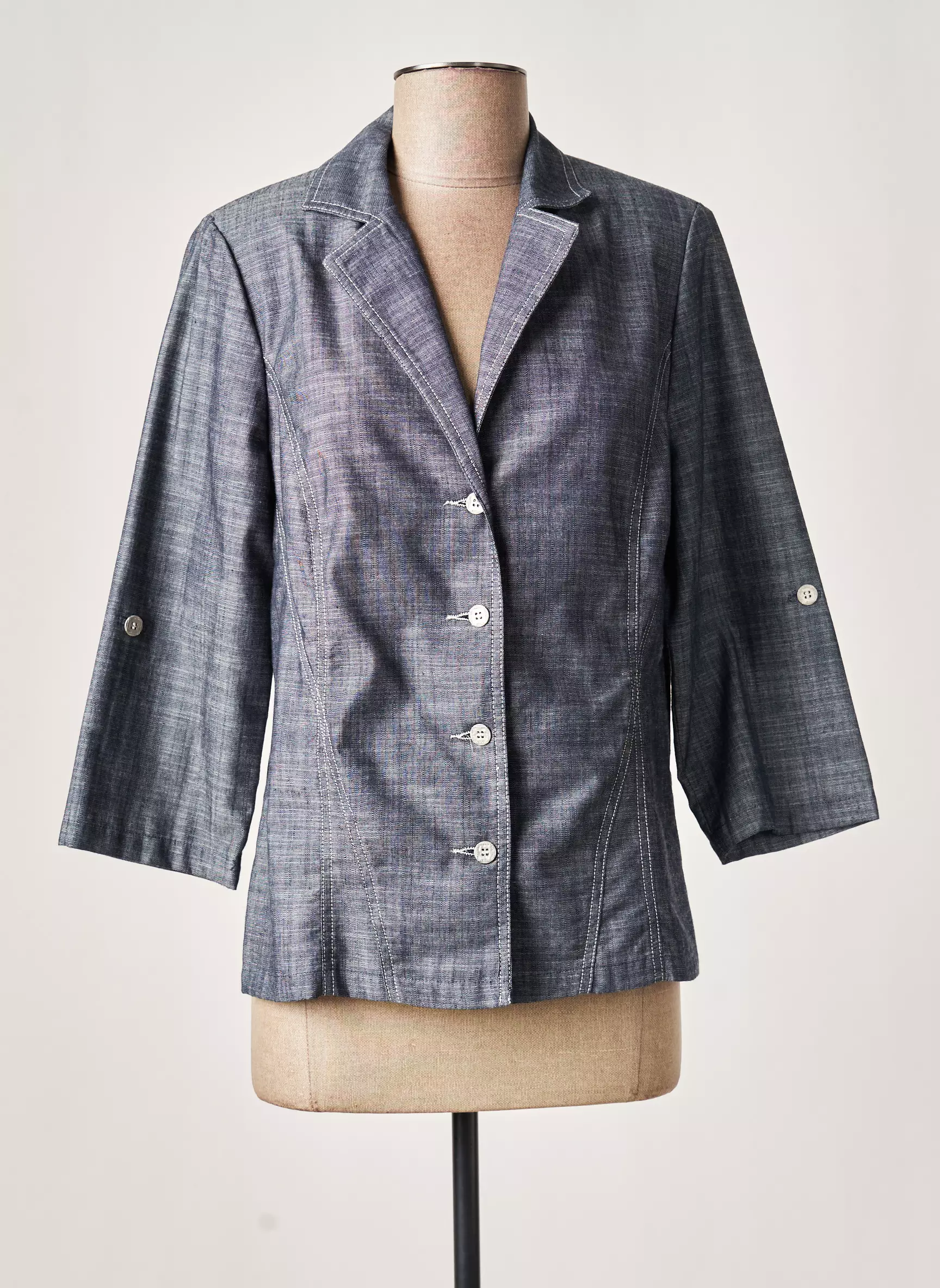 Guy Dubouis Vestecasual Femme couleur bleu