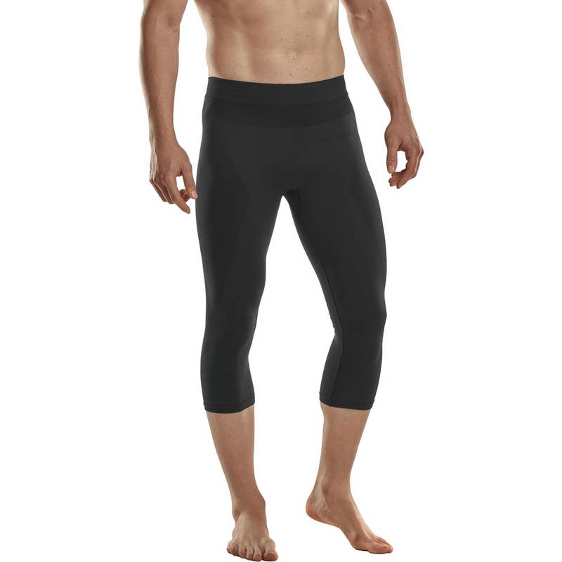 CEP Merino 3/4 Skiing Base Tights Leggings Herren