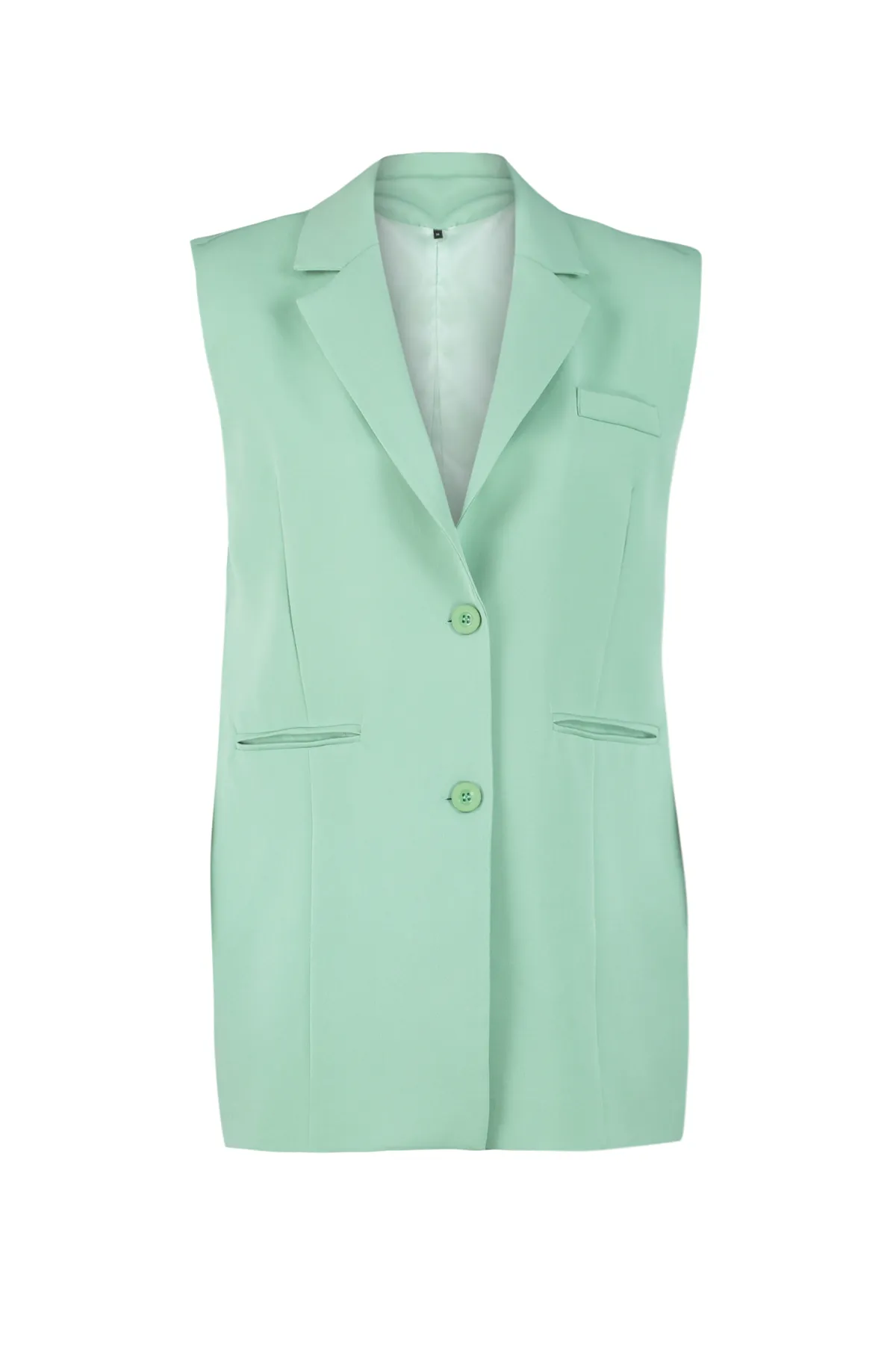 Trendyol Modest  Mint Regular Finike Leinwandbindung TCTSS23YL00022