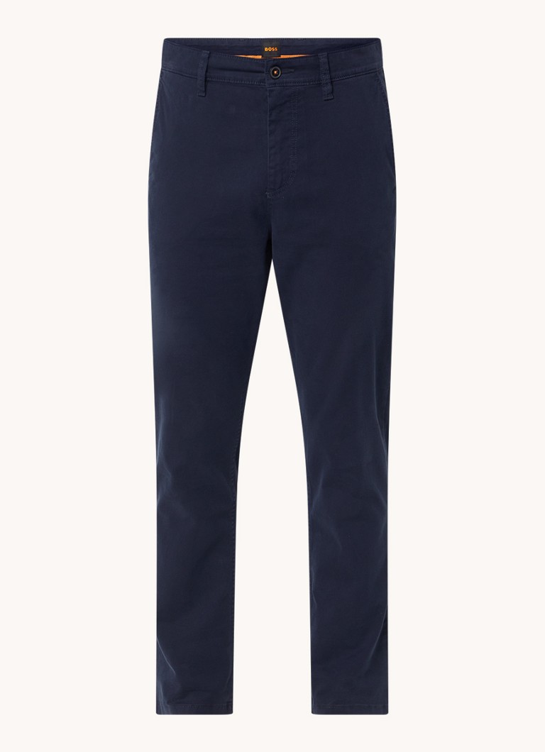 Pantaloni chino slim fit HUGO BOSS cu buzunare laterale