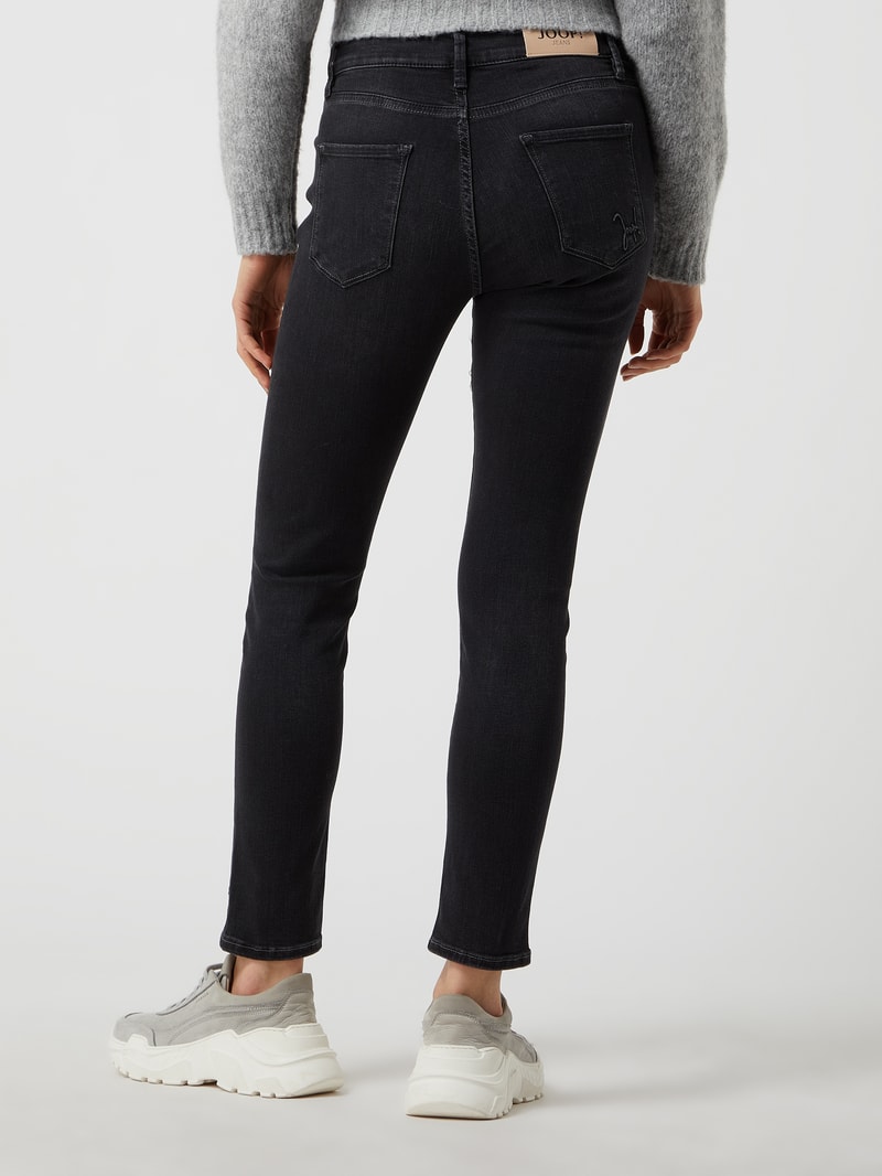 Slim Fit Jeans mit Stretch-Anteil Modell 'Sol' in anthrazit