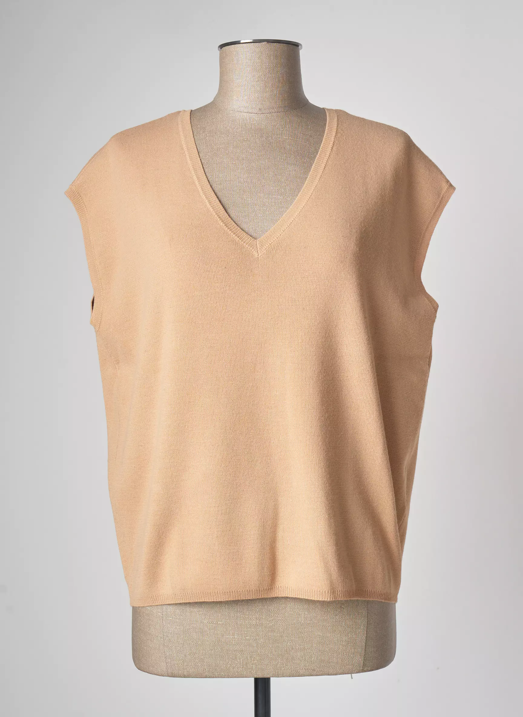 Yaya Pulls Femme couleur beige