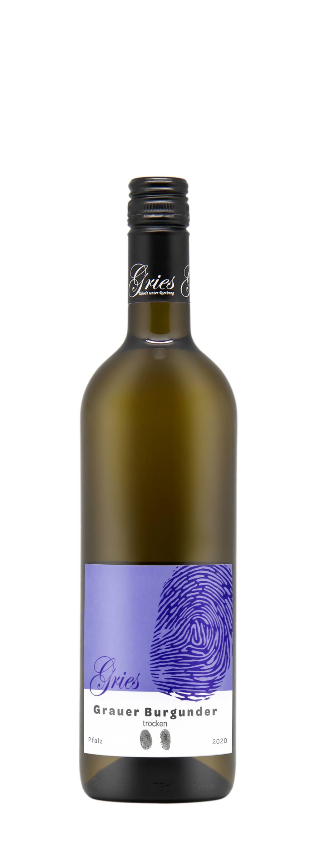 Weingut Gries Grauer Burgunder trocken Brillant 2022