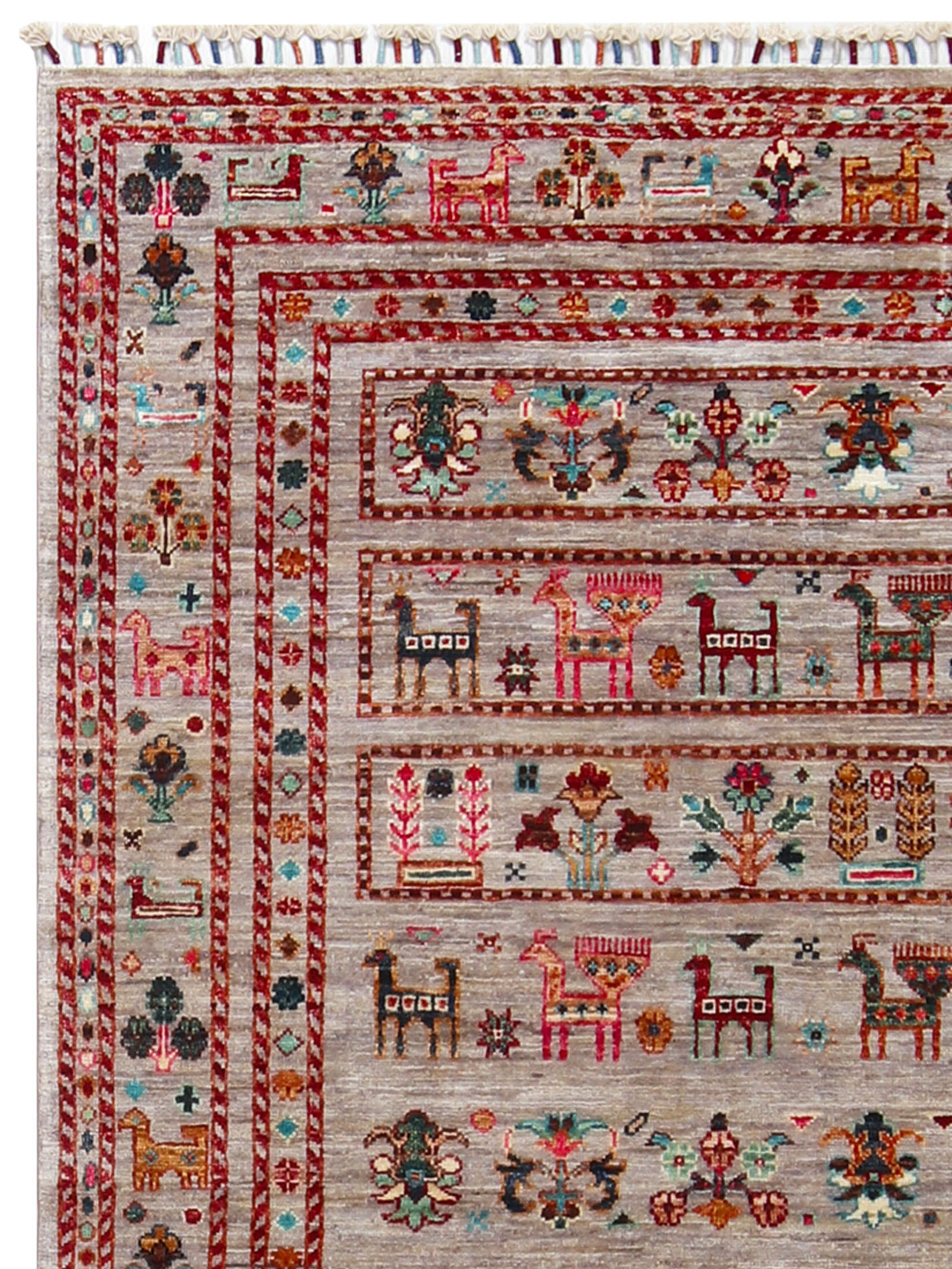 Chobi Schal ca. 118 x 180 cm, Unikat / Einzelstück