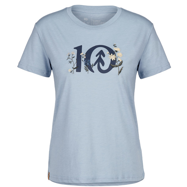 W FLORAL LOGO T-SHIRT Damen - T-Shirt