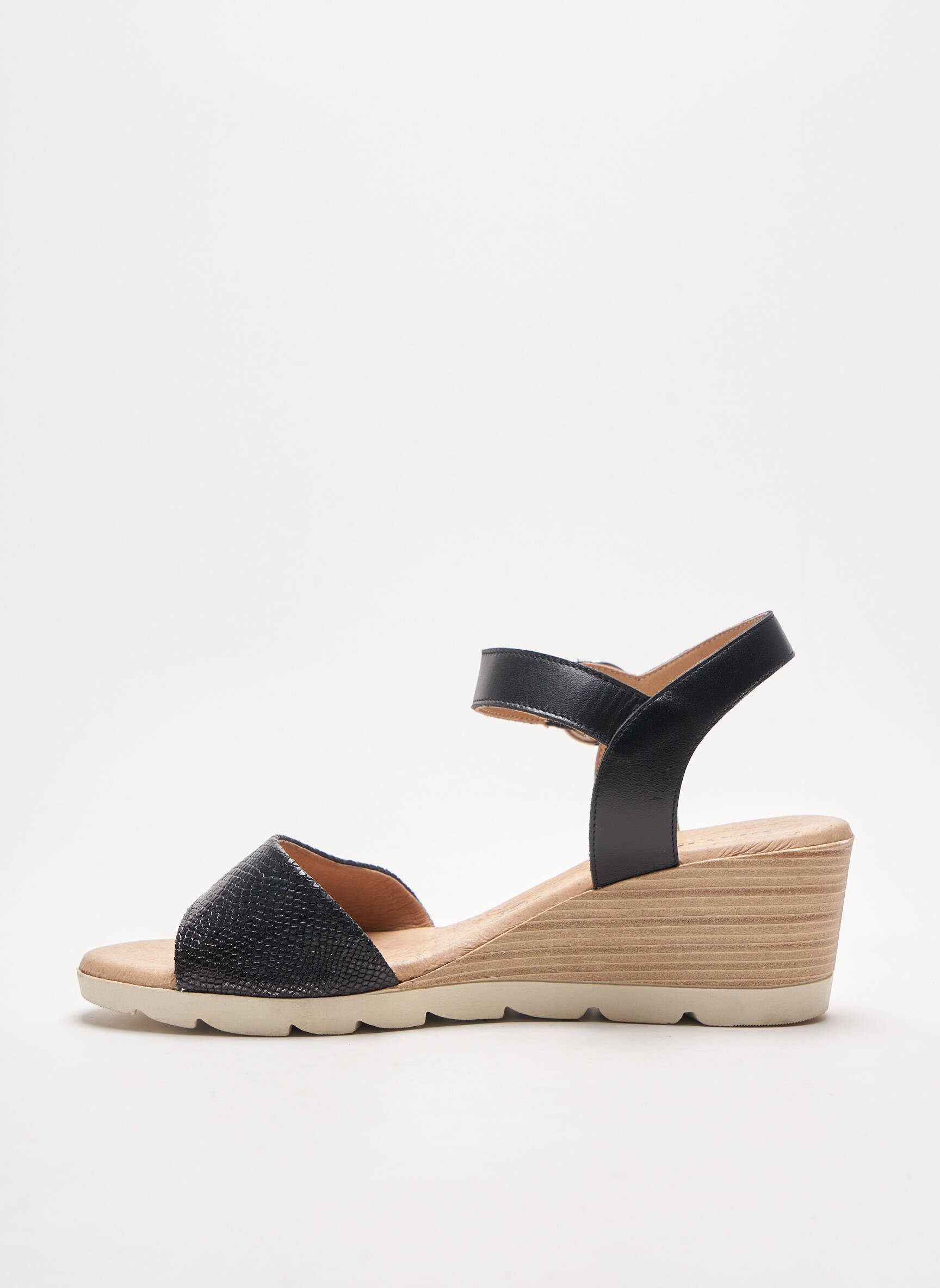 Geo Reino Sandales Nu Pieds Femme couleur noir