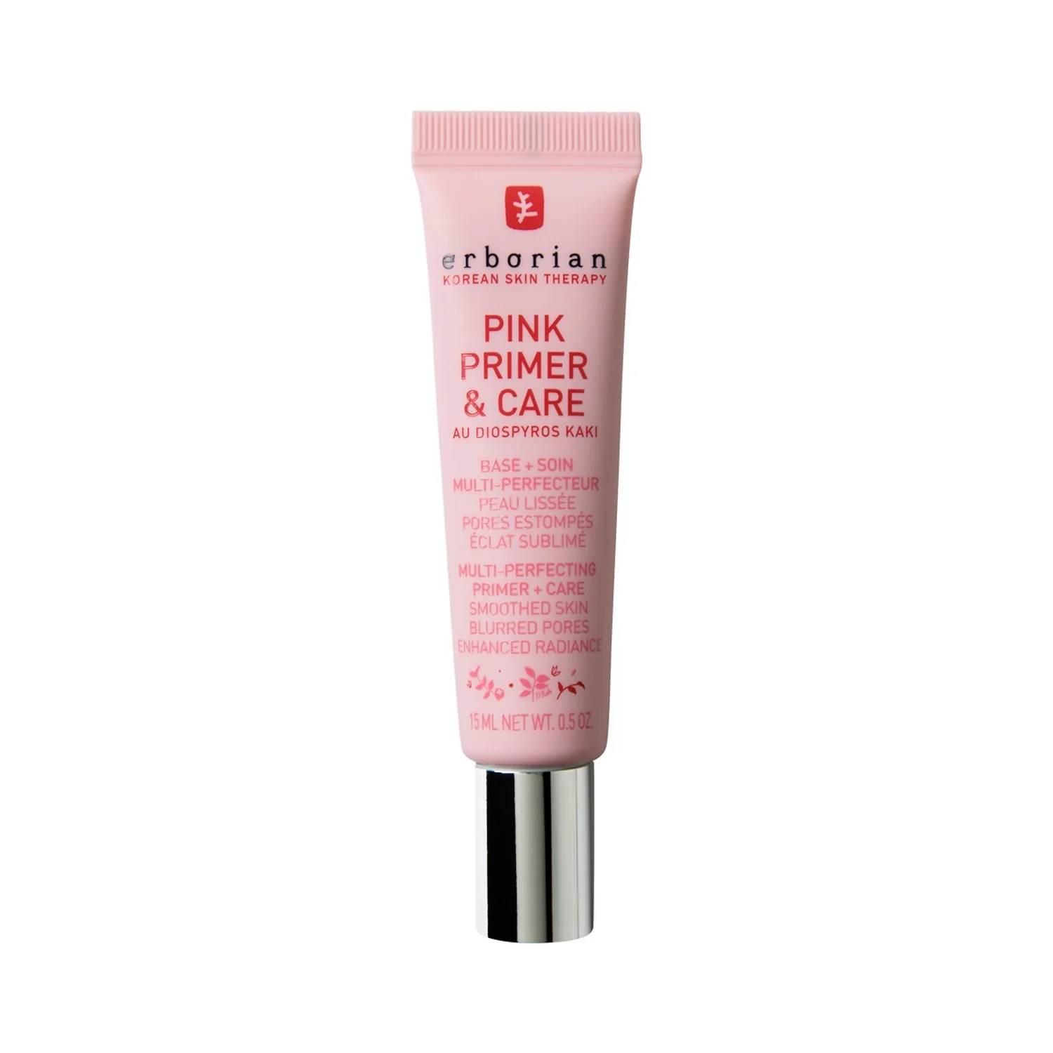 „Pink Perfect Pink Primer & Care“ – makiažo pagrindas nuo spuogų, drėkinamasis makiažo pagrindas, 24 valandų drėkinamoji veido procedūra, makiažo pagrindas