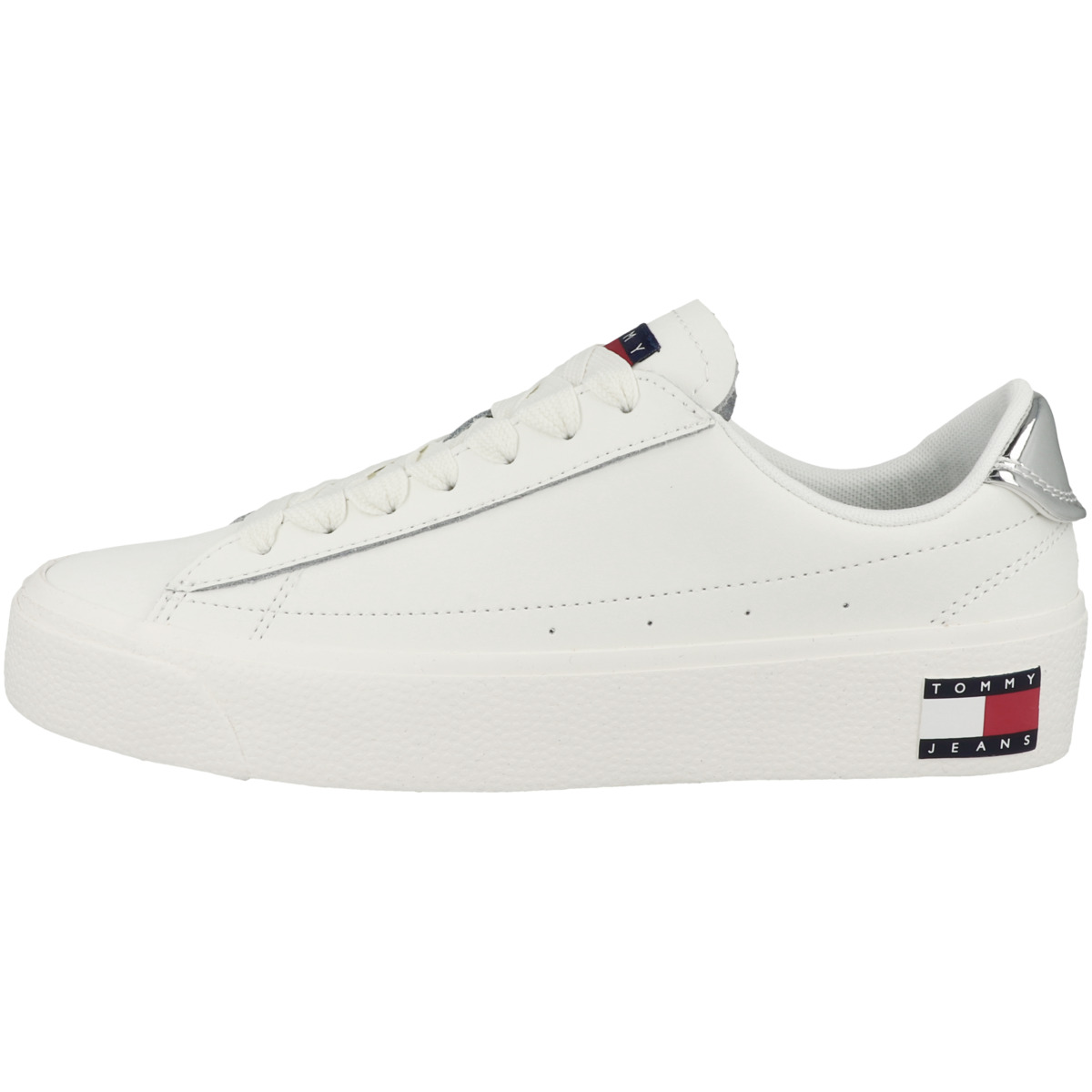 Tommy Hilfiger Tommy Jeans Vulcanized Leather Plat LC Sneaker Low creme
