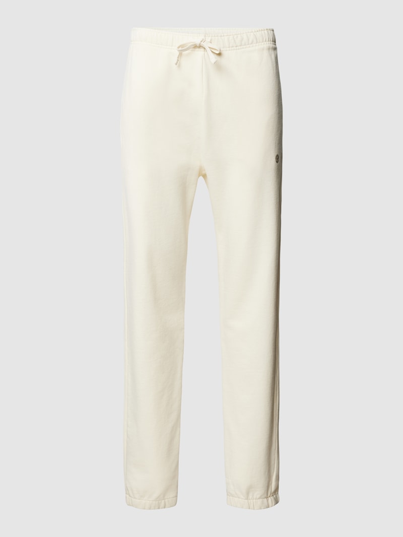 Sweatpants mit elastischem Bund Modell 'ATHLETIC' in sand