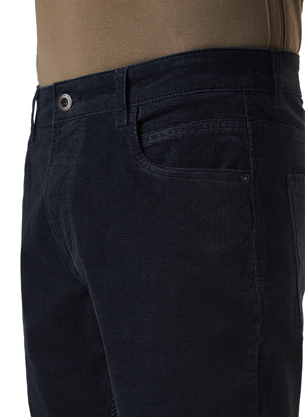 camel active, Hose Houston, Regular Fit, Cord, nachtblau