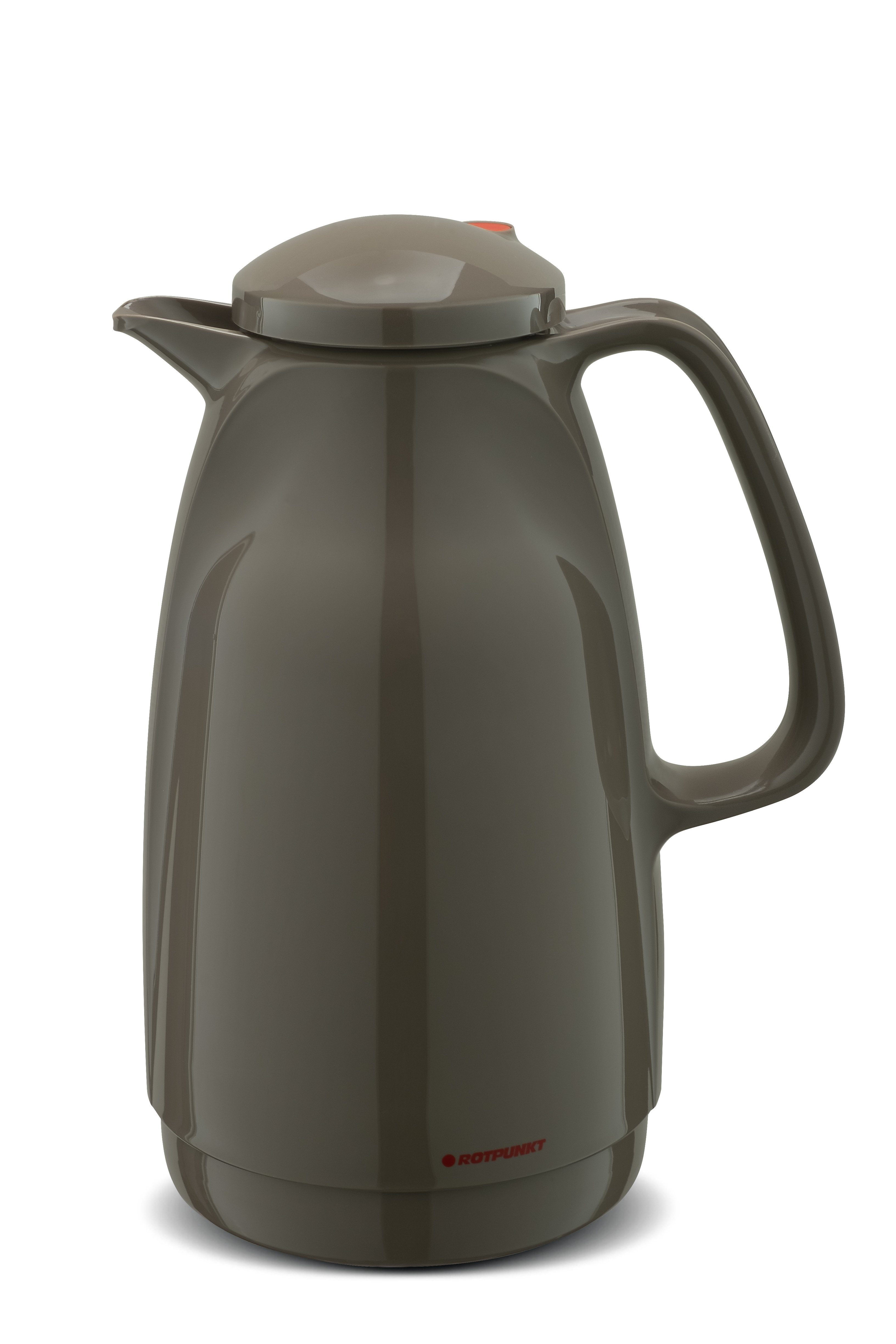 ROTPUNKT Isolierkanne 1,5 Liter 227 Glaseinsatz I hochwertig I langlebig I voller Geschmack, 1.5 l, (Kaffeekanne I Teekanne), Glaskolben aus doppelwandigem Rosalin-Glas