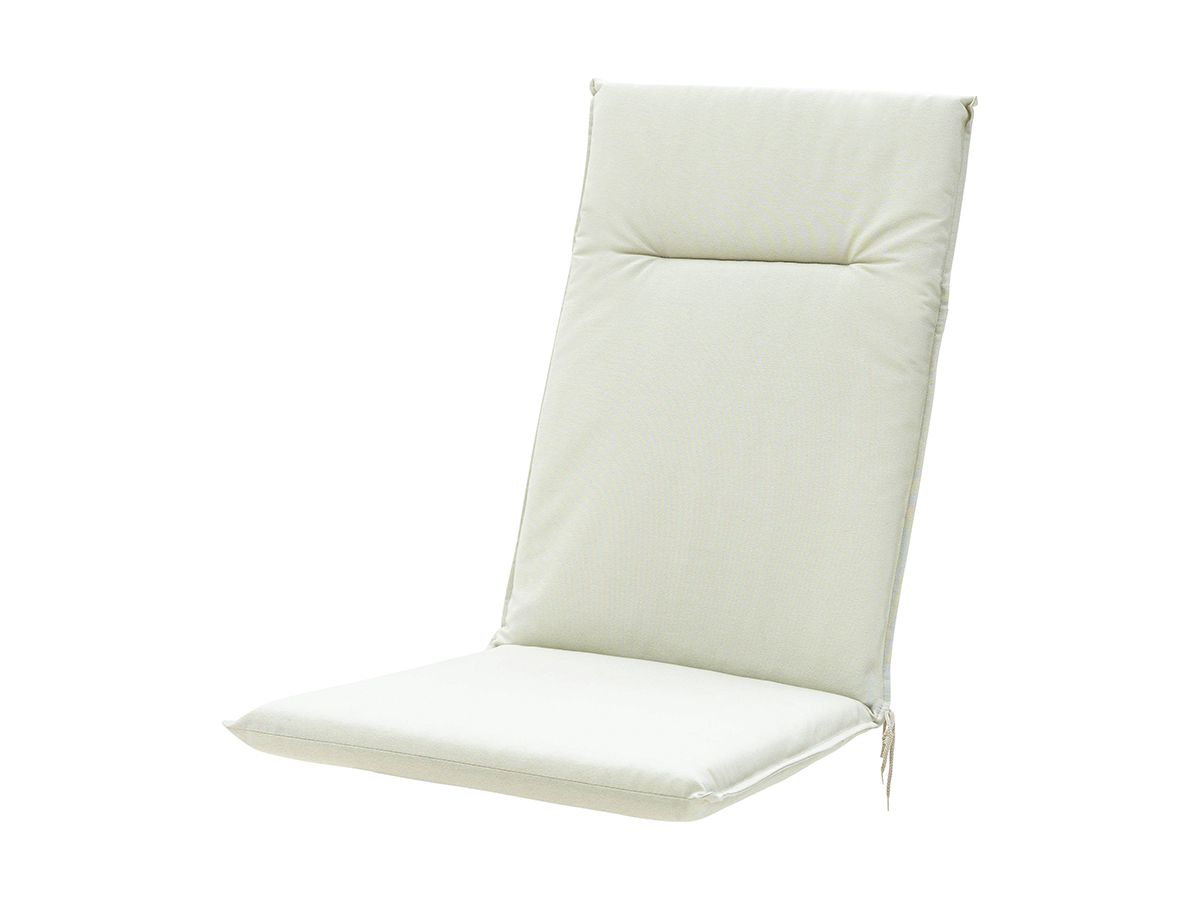Madison Oatmeal Sand ECO 123 x 50 Gartenstuhlkissen mit hoher Rückenlehne