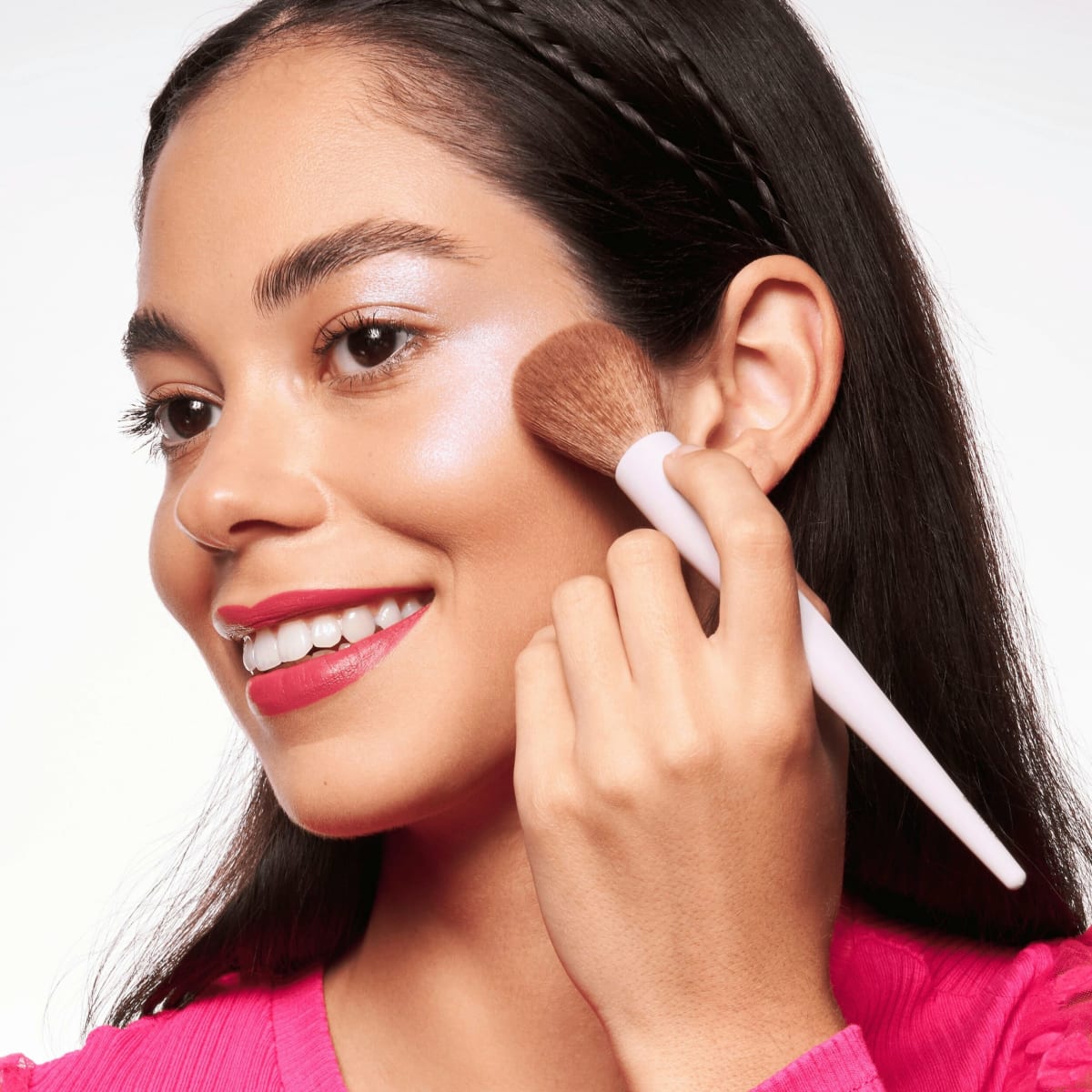 Rouge & Highlighter Pinsel, 1 St