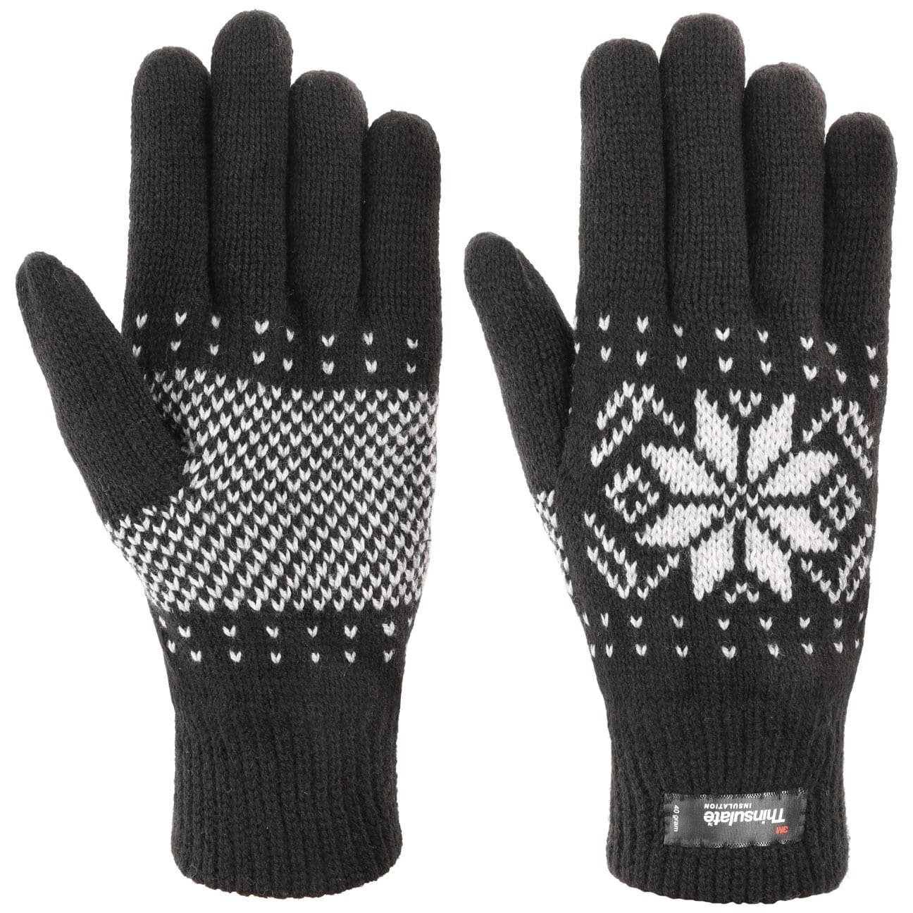 Lipodo Strickhandschuhe Handschuhe mit Futter
