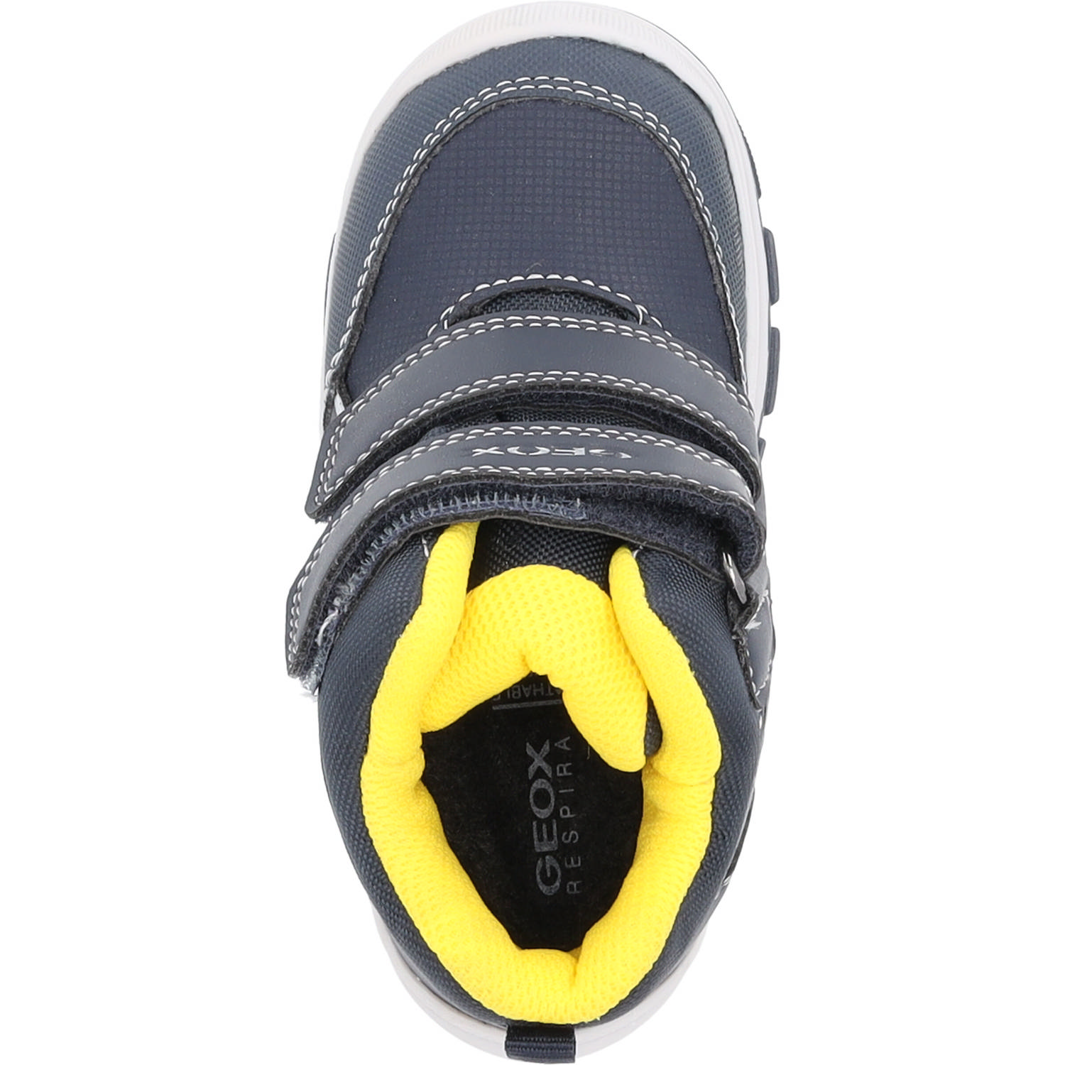 Geox B263VD, Stiefel (Kinder), Kinder, navy/yellow
