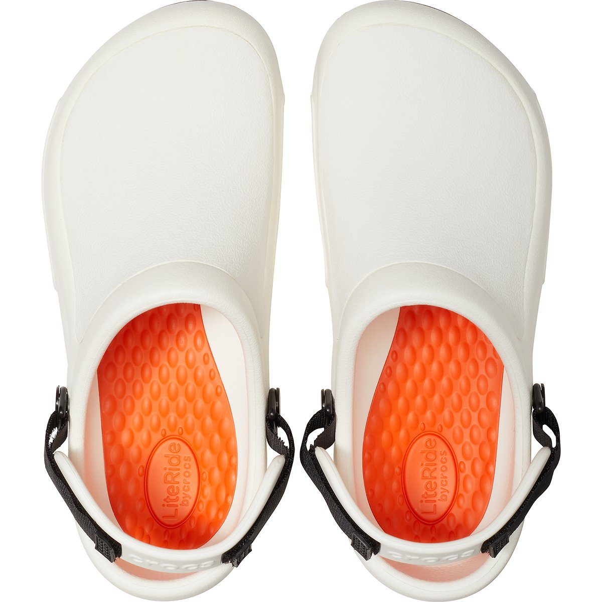 Crocs Große Größen bequeme Bistro Pro LiteRide™ Clogs weiß Crocs Clog