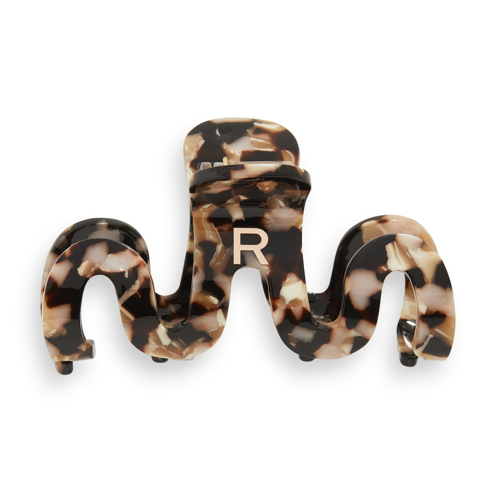 revolution hair Revolution 1pk Acetate Claw Clip Fashion Swirl Pince