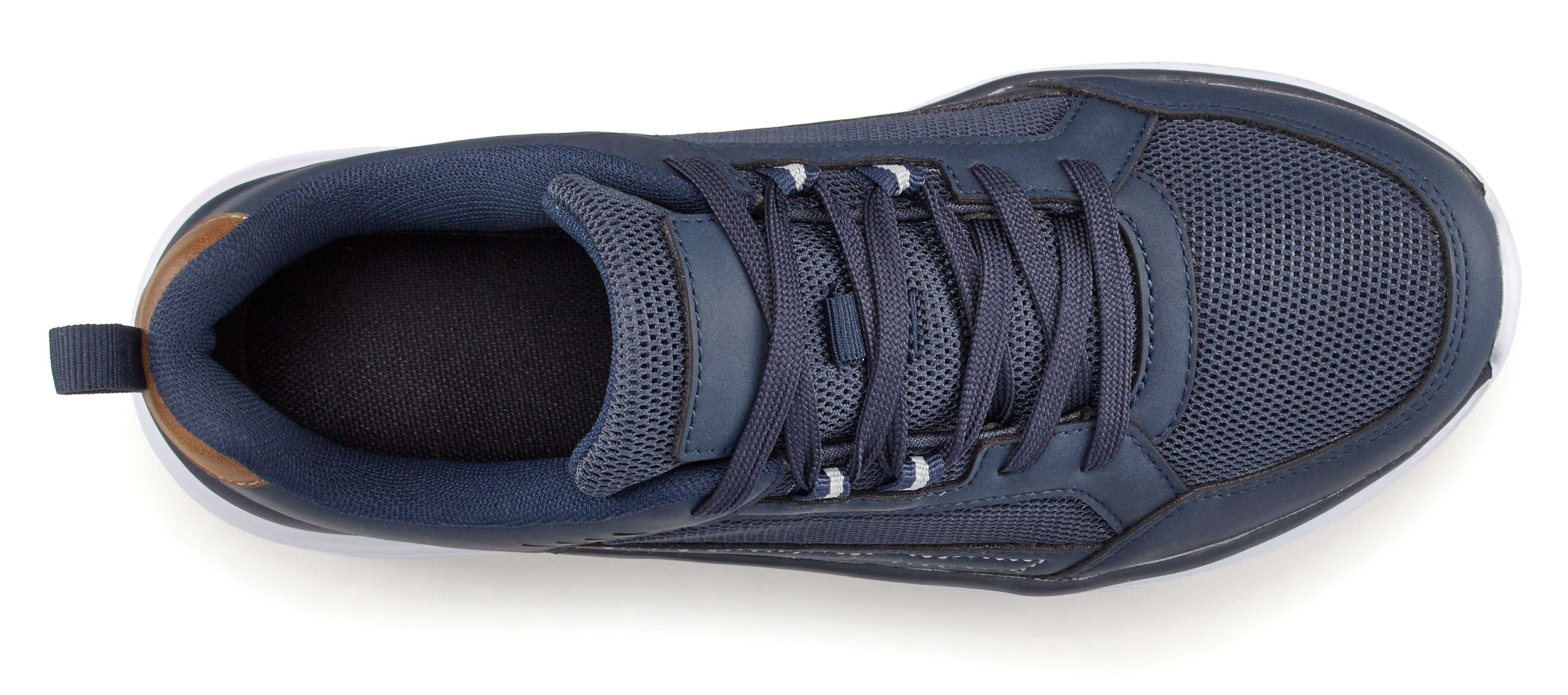 AUTHENTIC LE JOGGER Sneaker, Schnürhalbschuhe, Freizeitschuhe, ultraleicht, Material-Mix VEGAN